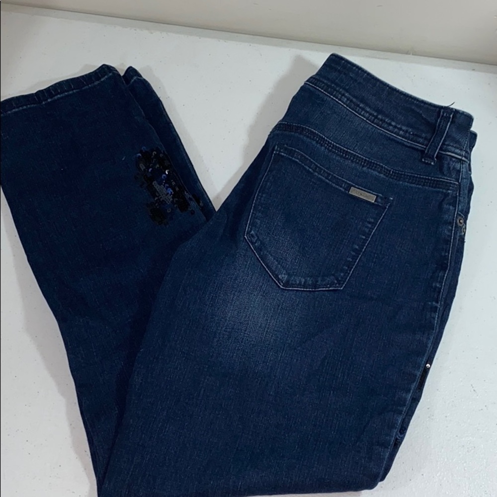 Chicos sequined jeans
